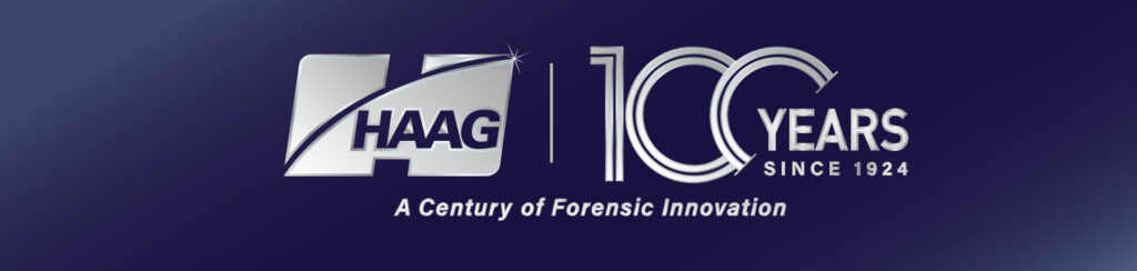 Haag 100 Year Anniversary Logo